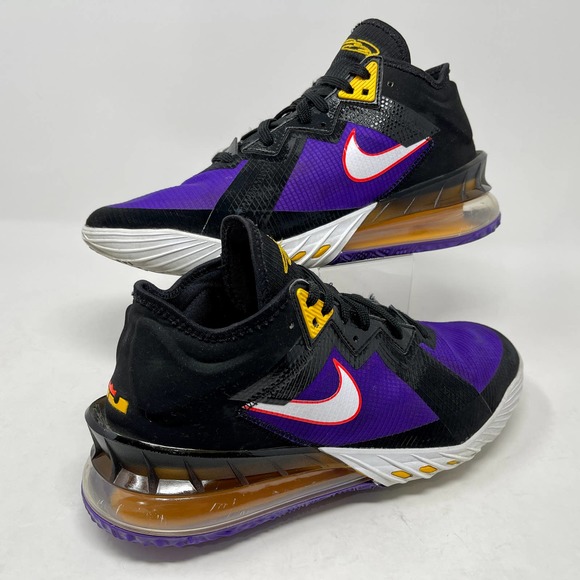 Nike Lebron 18 Low ACG Terra Purple Black White Mens 9 1/2 S1195-2005 - Picture 2 of 15